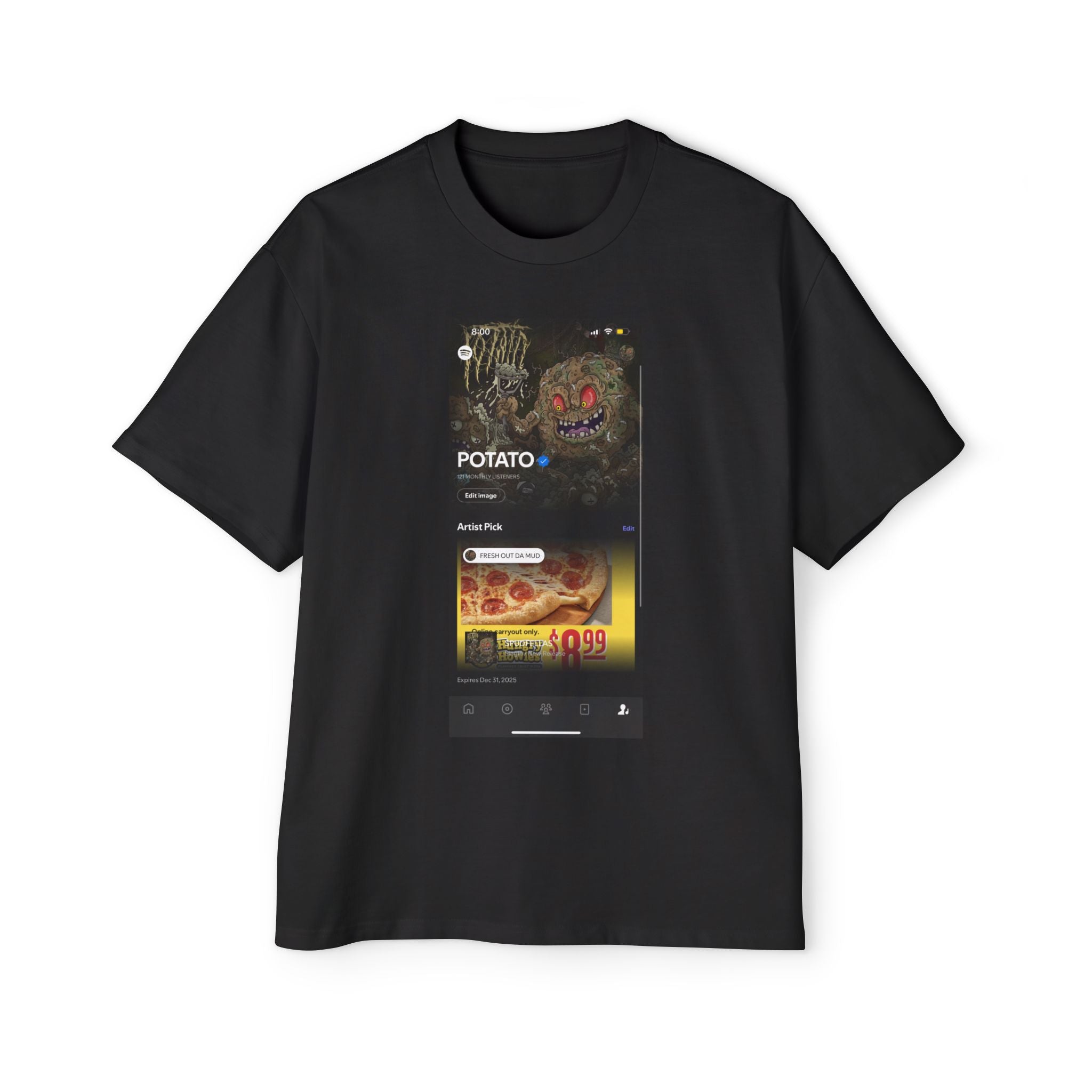 SPUDIFY TEE HEAVY